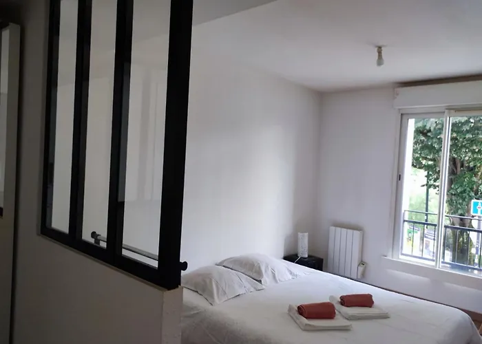 Spacious Apartment With Parking In Bordeaux